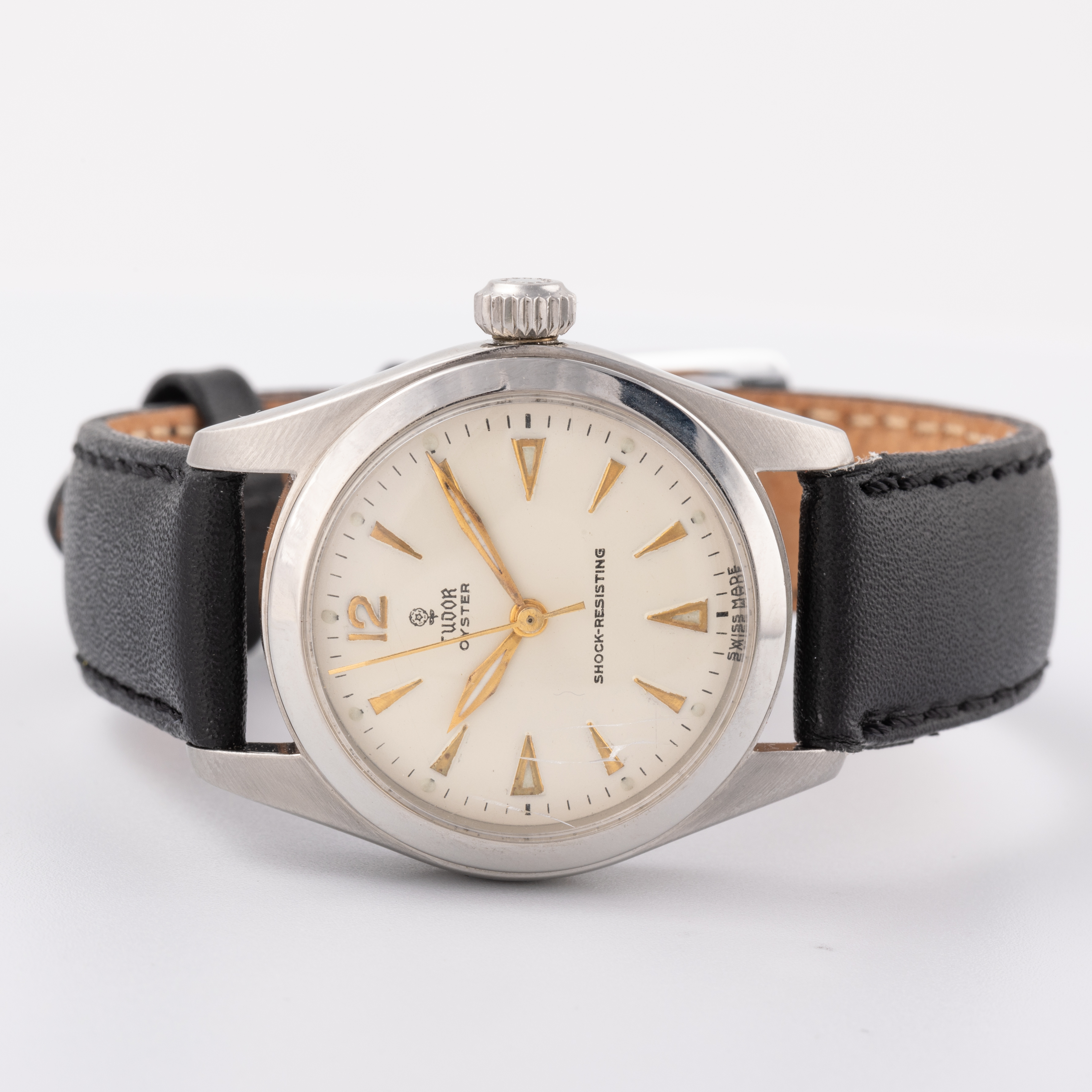 Tudor Oyster Shock-Resisting Watch 33mm, Circa 1940s-1950s