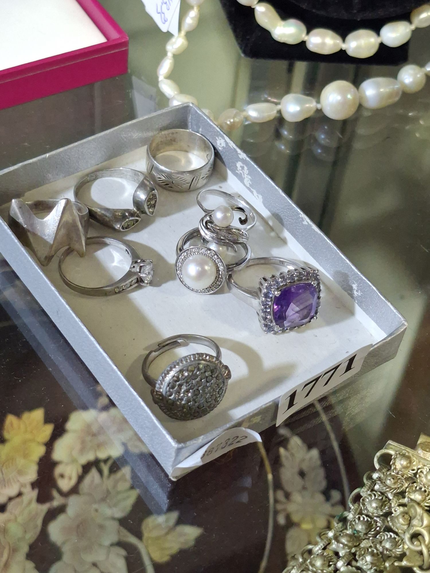 Collection Of Silver Rings