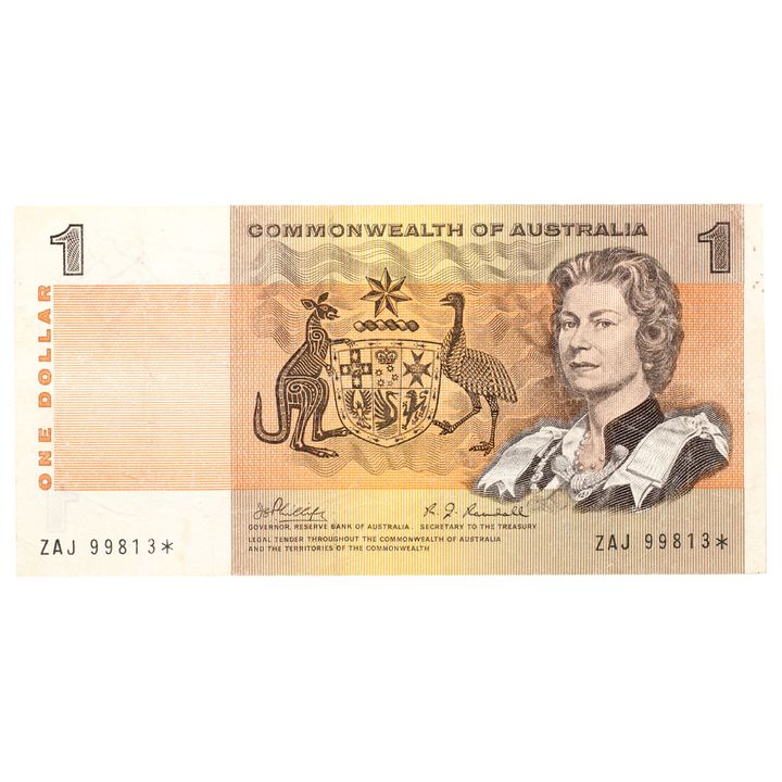 Phillips/Randall, One Dollar, 1969, aVF