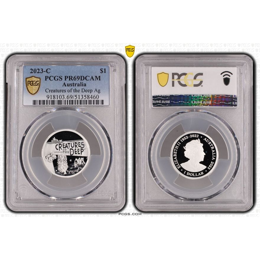 One Dollar, 2023-C, PCGS PR69DCAM