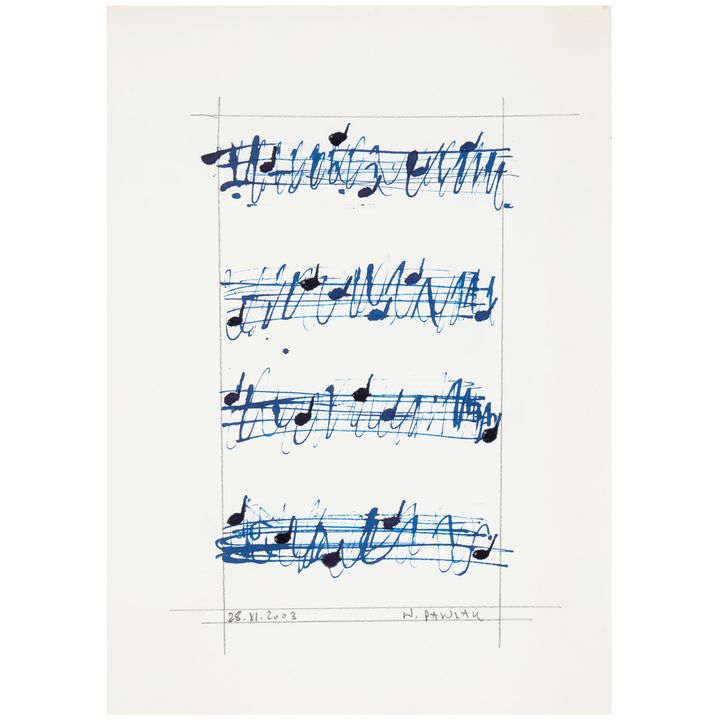 Włodzimierz Pawlak | Rysunek tuszem, 2003