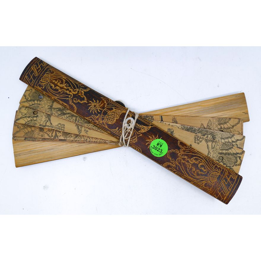 Old Tibetan Palm Leaf Sutra 10.5''