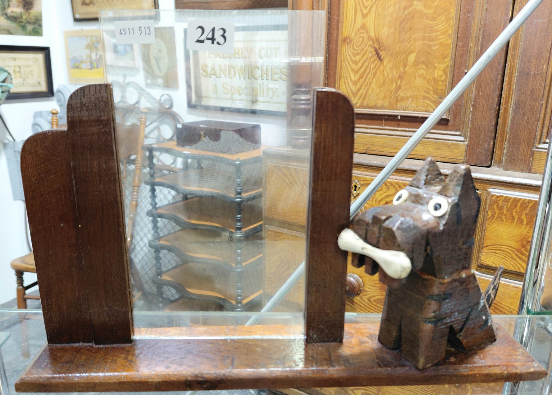 Arts And Crafts Menu Holder