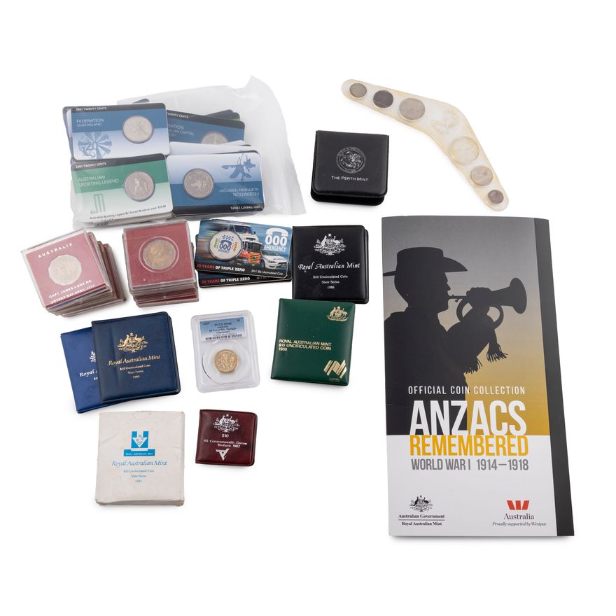 Elizabeth II, Miscellaneous, Accumulation, 1970 - 2019,  UNC - FDC
