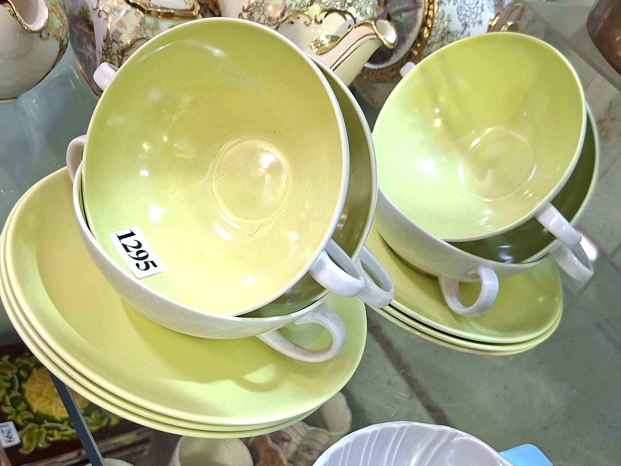 Poole England Soup Coup Set