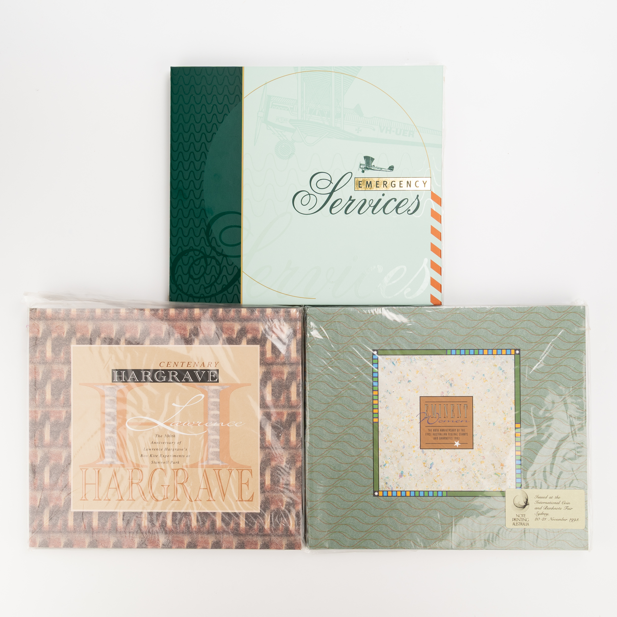 Joint Issue Portfolios - Various, Ten Dollars - Twenty Dollars, 1993 - 1997, UNC