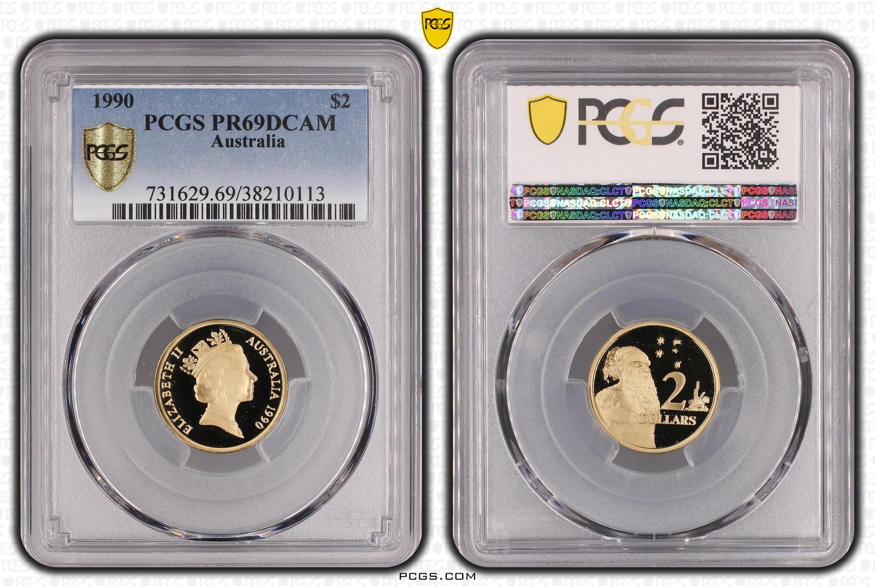 Two Dollar, 1990, PCGS PR69DCAM