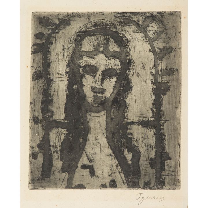 Tymon Niesiołowski | Głowa dziewczyny, ok. 1962 r.