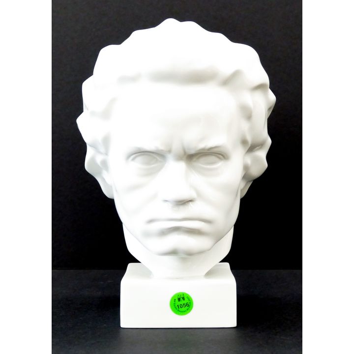 Wien Austria Blanc de Chine Beethoven Porcelain Bust 9.5''