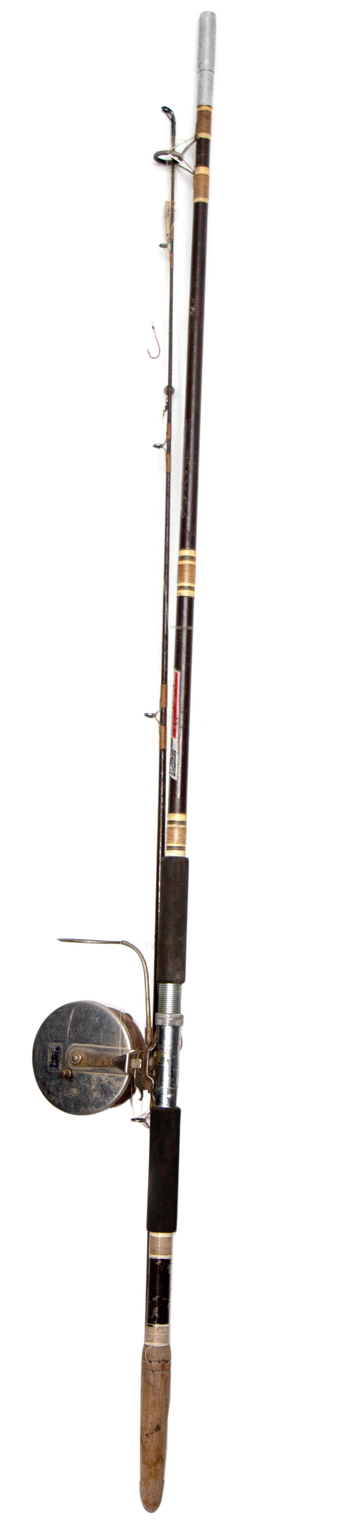 317 · Fishing Rod & Bakelite Reel, 1960s,