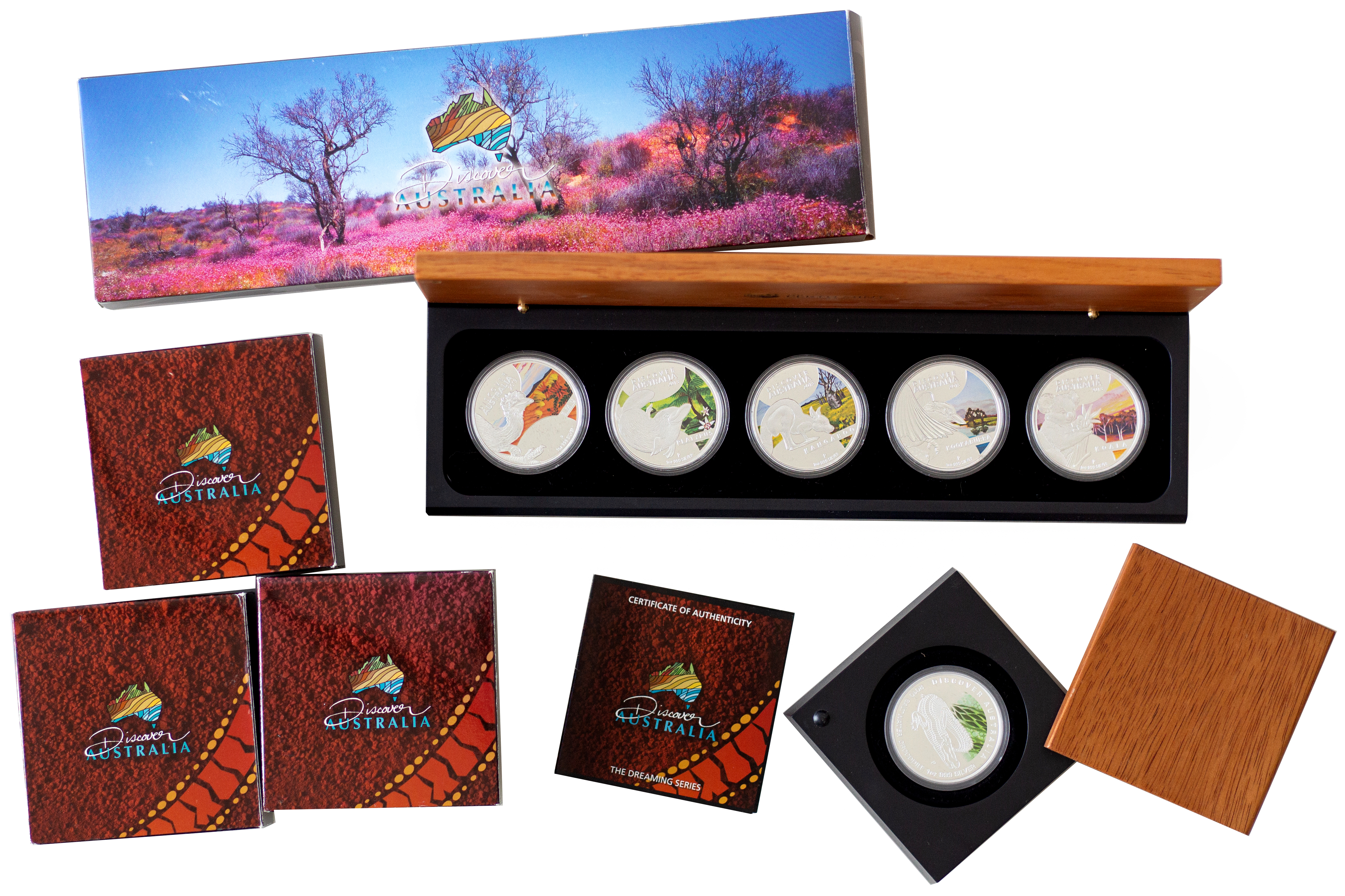 Set, Elizabeth II, One Dollar, 2013, aFDC - FDC