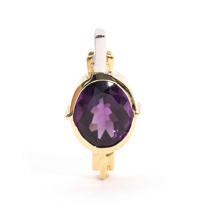 Art Deco Amethyst Pendant
