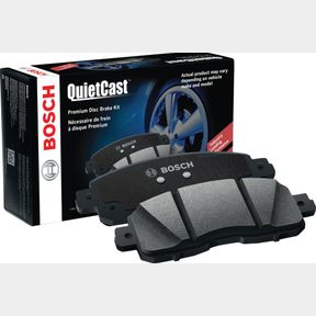 BOSCH BC905 QUIETCAST PREMIUM CERAMIC DISC BRAKE PAD SET - COMPATIBLE WITH SELECT INFINITI FX, G, M, Q; NISSAN 350Z, 370Z, ALTIMA,