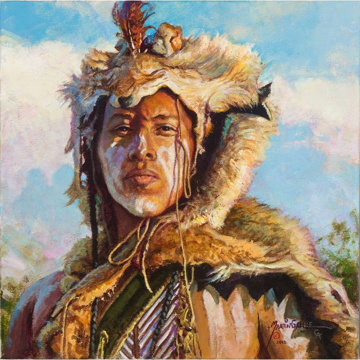 Martin Grelle (1954- ), Eyes of the Wolf