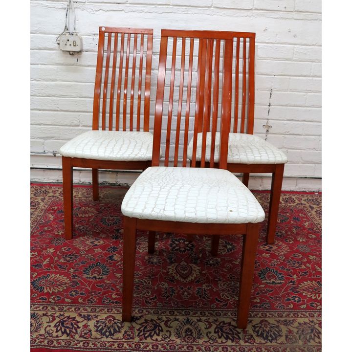 SET OF 3 DINING CHAIRS