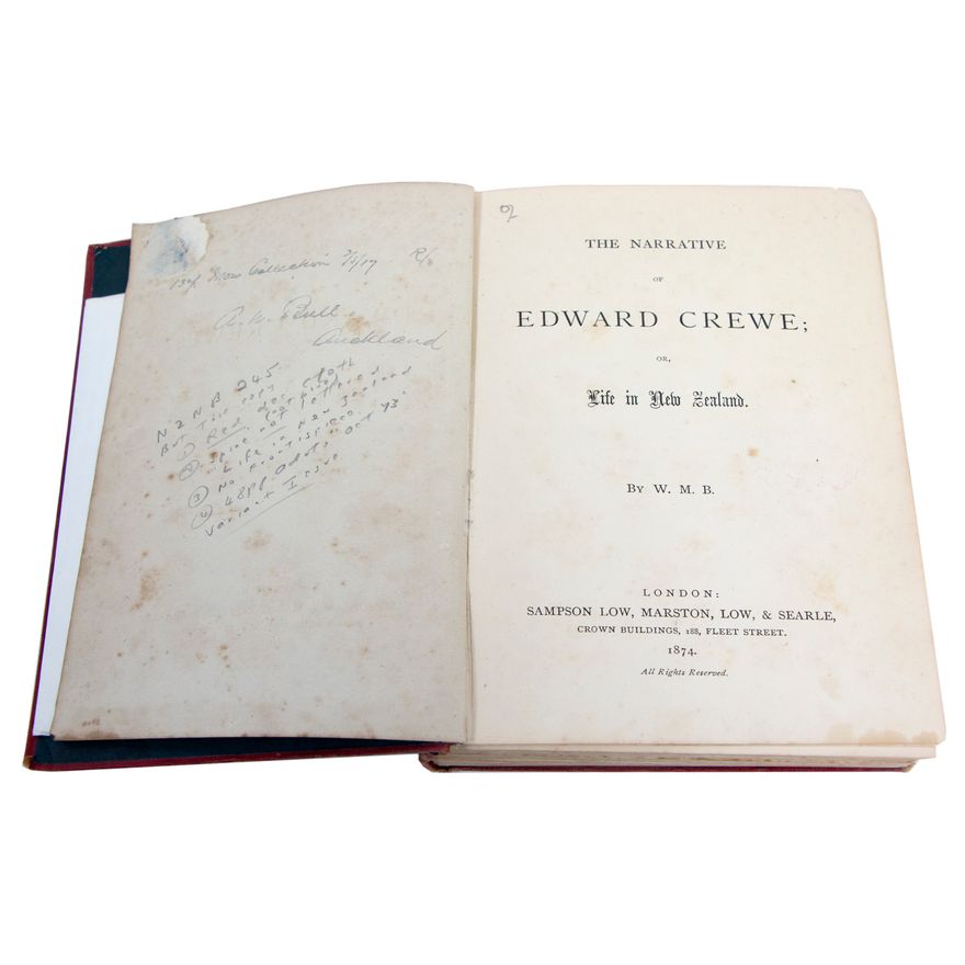 BAINES, WILLIAM MORTIMER, The Narrative of Edward Crewe