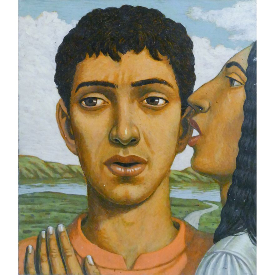 Paul Green ''TALE'' (Portrait) 1996 Acrylic