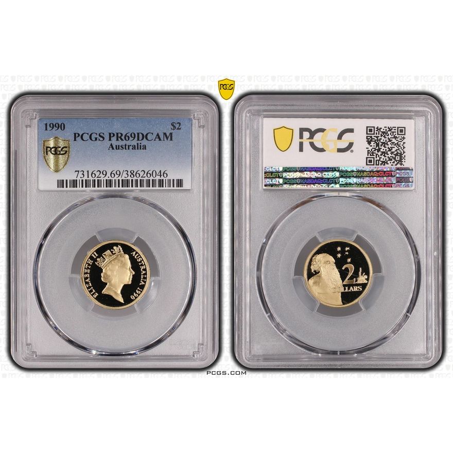 Two Dollar, 1990, PCGS PR69DCAM