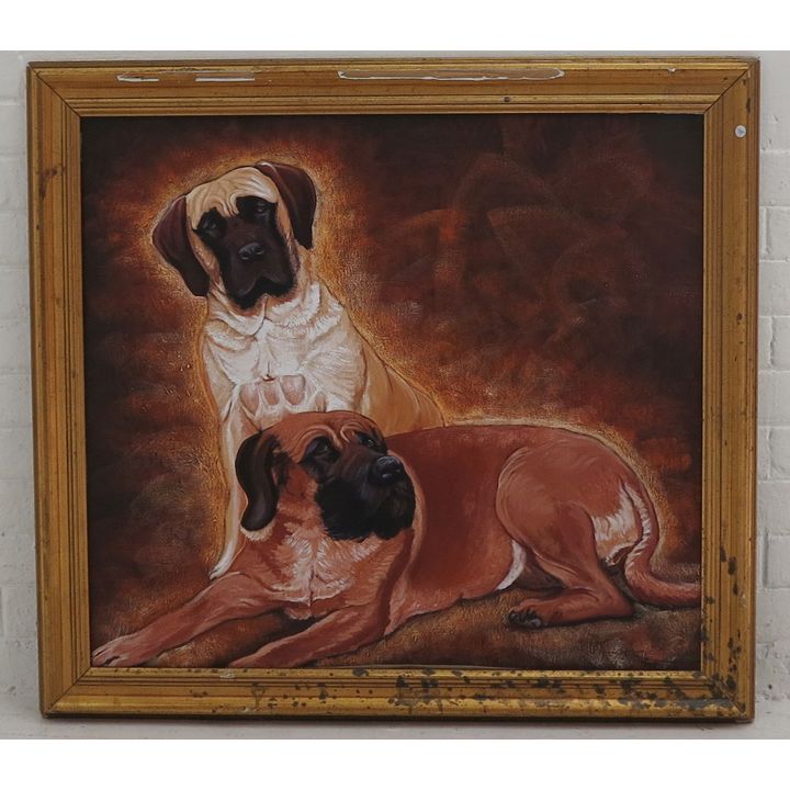 VILLEGAS - OIL ON BOARD