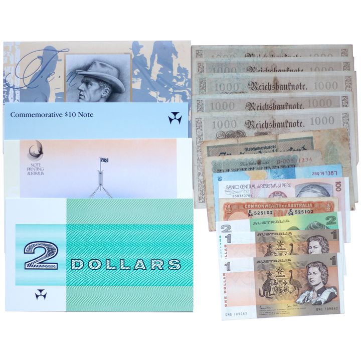 Johnston/Fraser, Ten Dollars, 1988, UNC