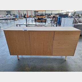 GEORGE MASON - VENEZA BUFFET SIDEBOARD - WHITE/CEDAR -