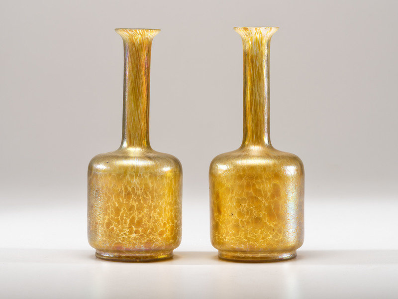 Loetz 
German, Early 20th Century
Pair of Vases