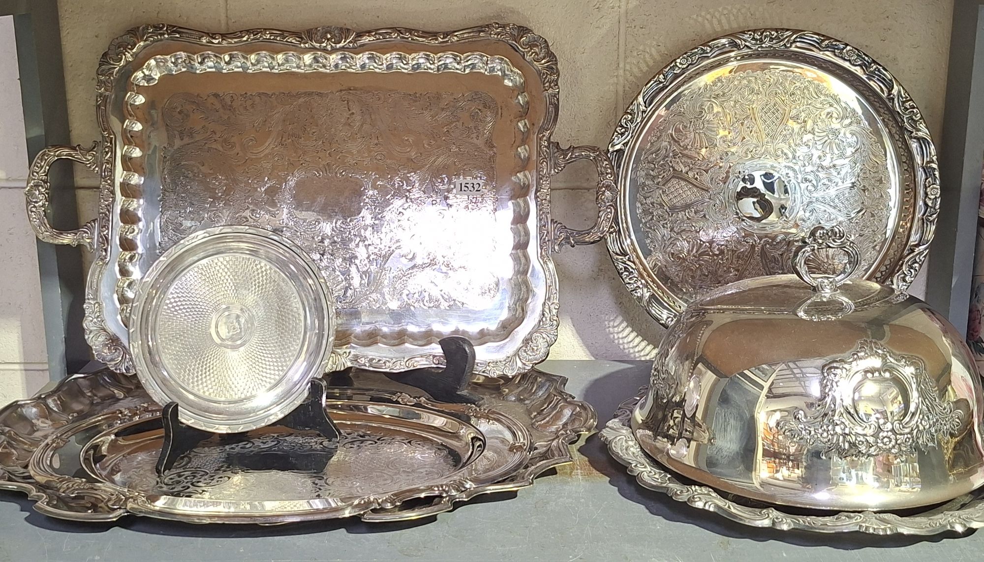 Silverplated Trays
