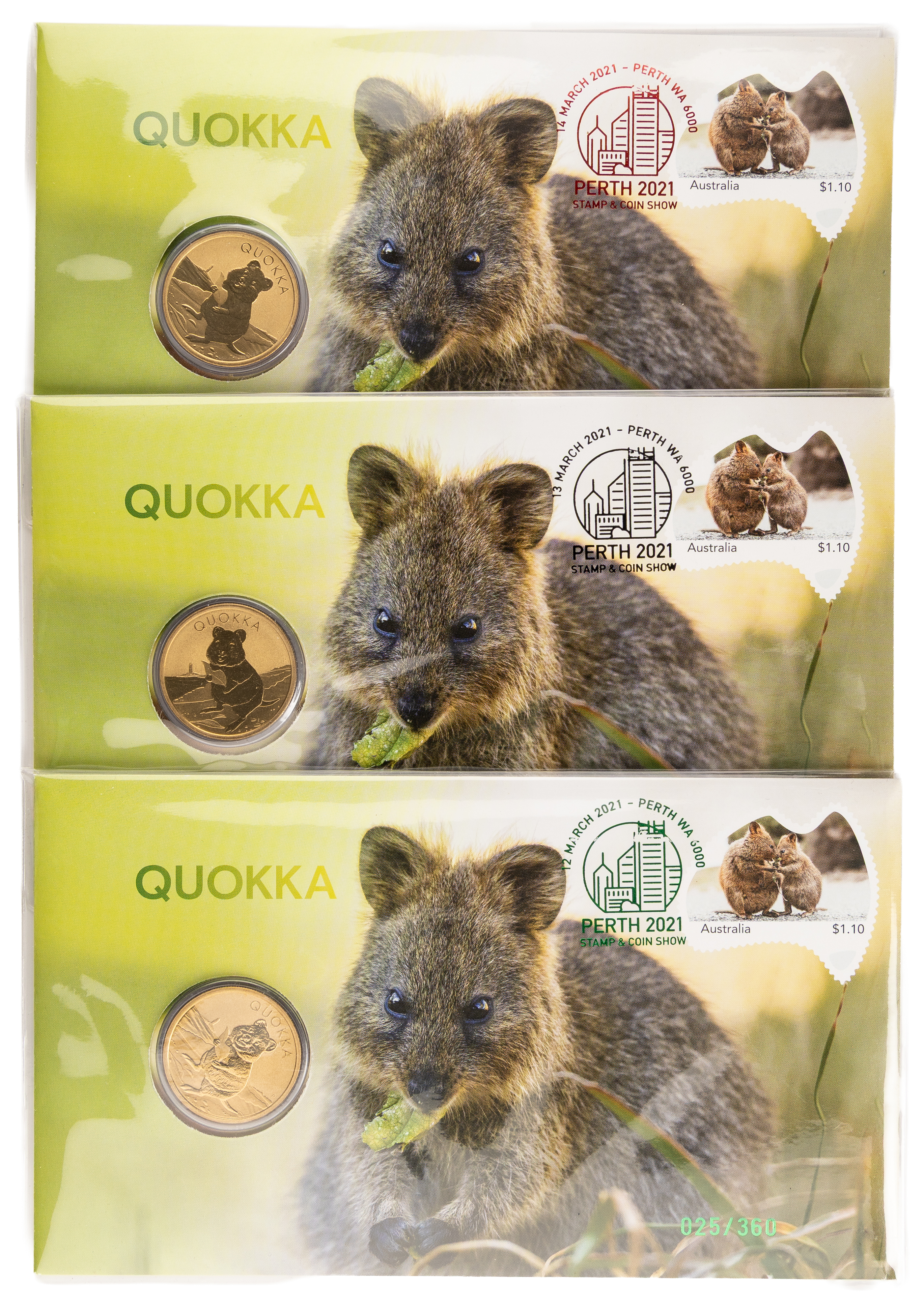171 · Quokka - Perth Show Issue, One Dollar, 2021,  UNC