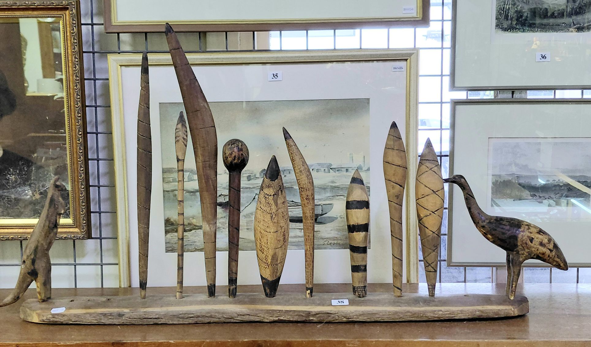 38 · INDIGENOUS ARTEFACT DISPLAY