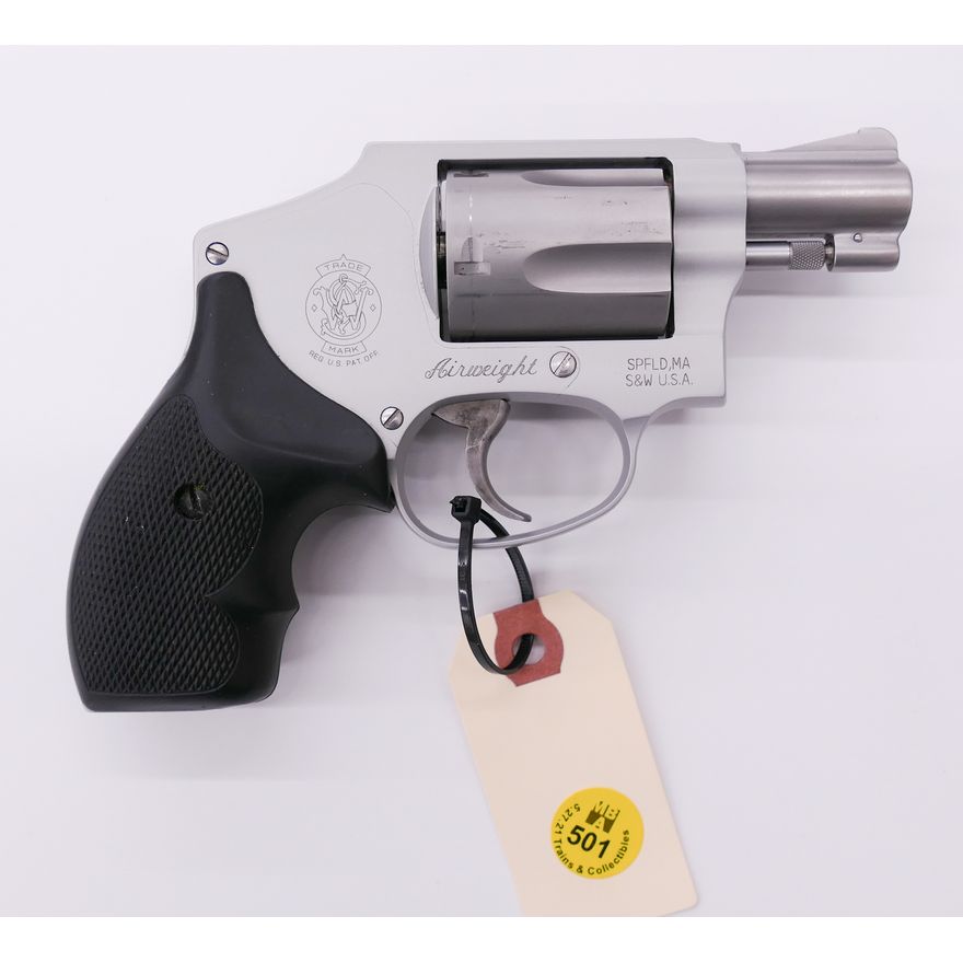 Smith & Wesson Airweight 38 S&W Special Revolver, Serial #DAK5418.