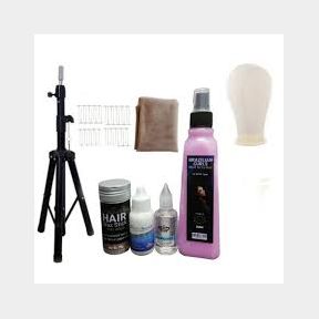 Wig Stand Canvas Head Pins Lace Glue Remover Mist Hair Stick - | 51744/1166 Barcode 9902169806534 AS B1 (S6)