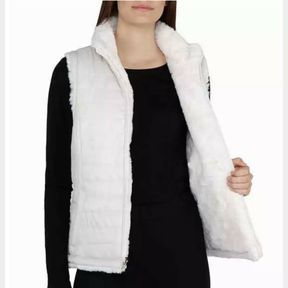 NICOLE MILLER ORIGINAL REVERSABLE WINTER VEST SZ L
