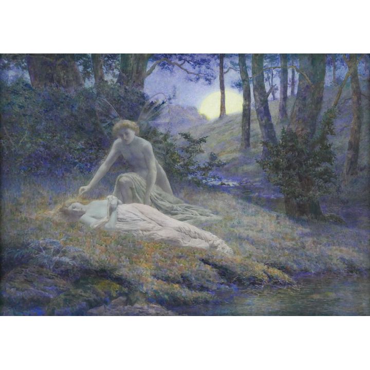Forster Robson ''A Midsummer's Night Dream'' 1893 Watercolor