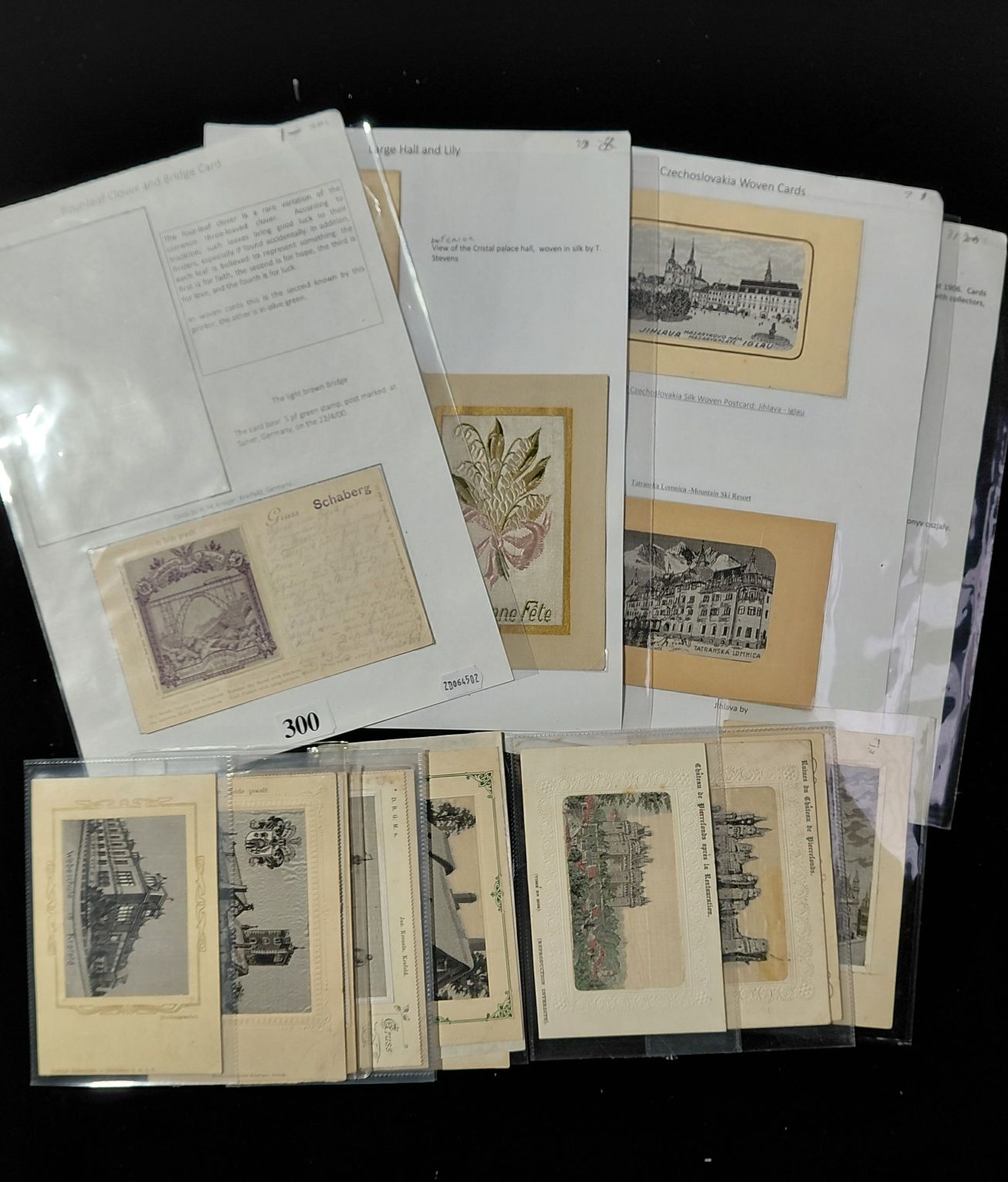 300 · SILK POSTCARDS