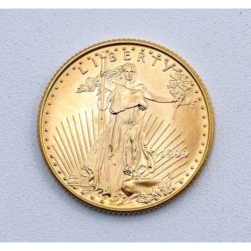 1996 US $10 Gold Eagle Coin 1/4oz