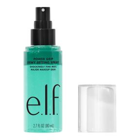 E.L.F. POWER GRIP DEWY SETTING SPRAY, ULTRA FINE MIST MADE WITH HYALURONIC ACID, GRIPS MAKEUP FOR A HYDRATED, DEWY FINISH, VEGAN &