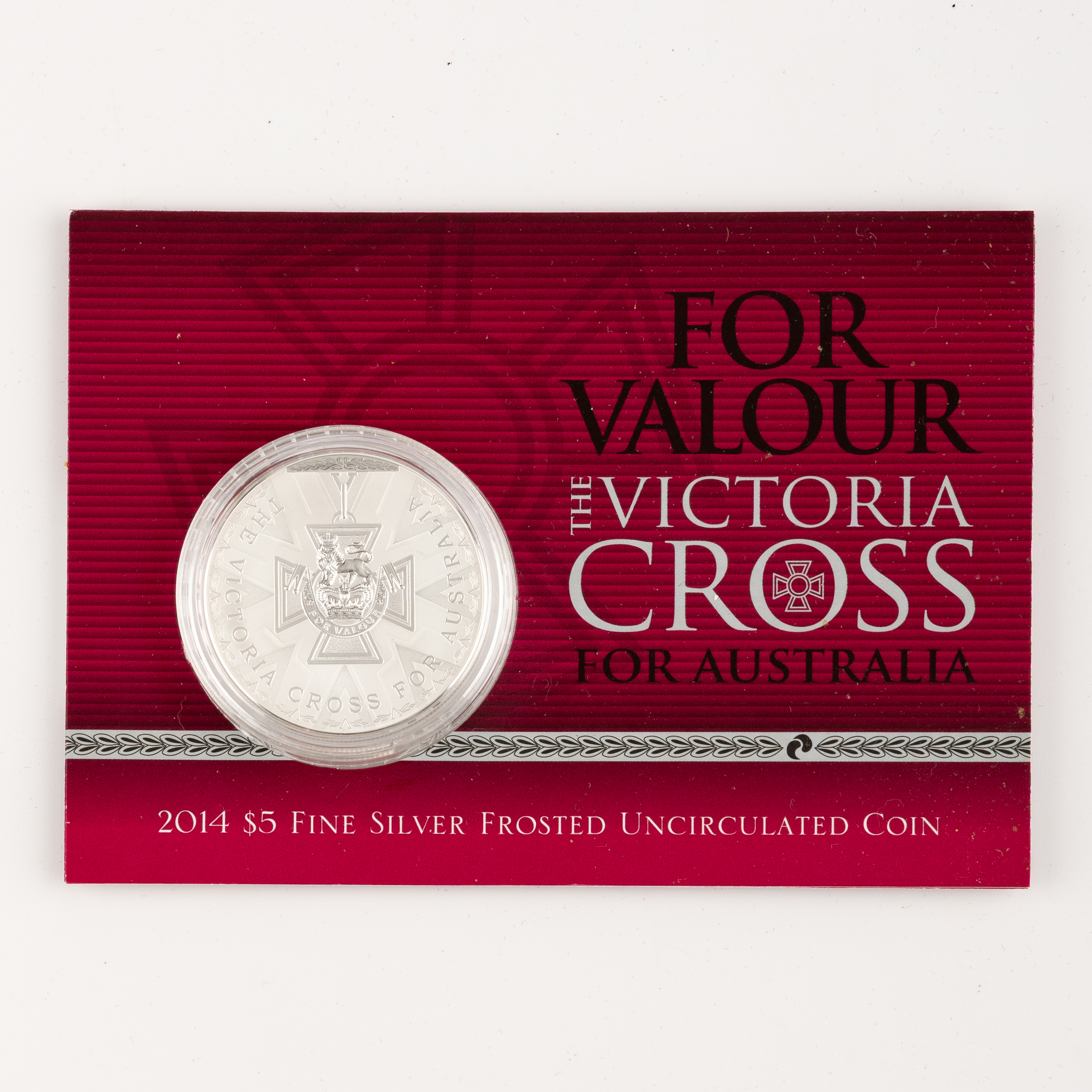RAM - For Valour, The Victoria Cross, Five Dollars, 2014, UNC