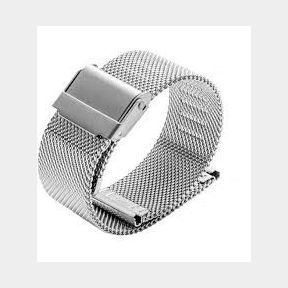 CASIO Retro mesh strap (NO STRAP CLIP) - silver- Bar 4549526221835| 51747/11031 HV