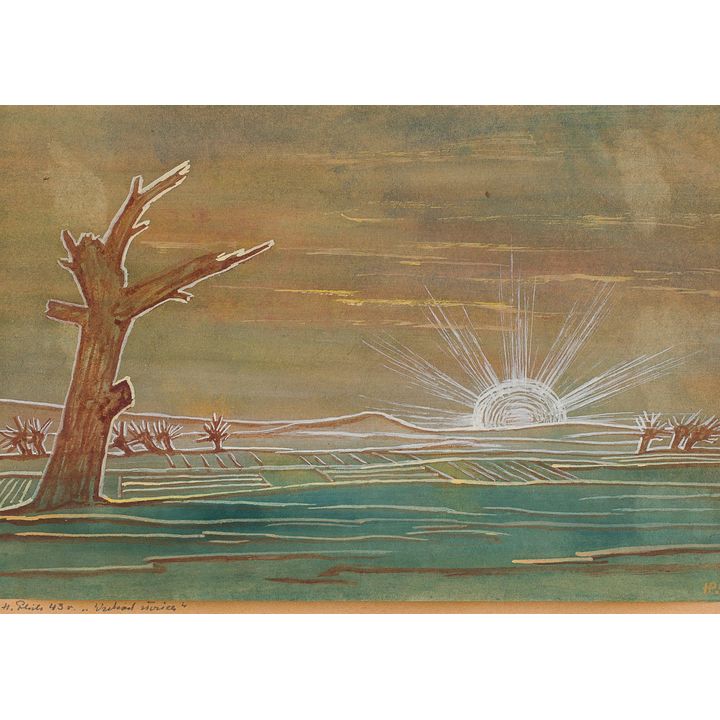Henryk Plich | Wschód słońca, 1943