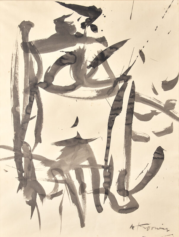 Willem de Kooning
(American, 1904–1997)
Untitled, c. 1960s