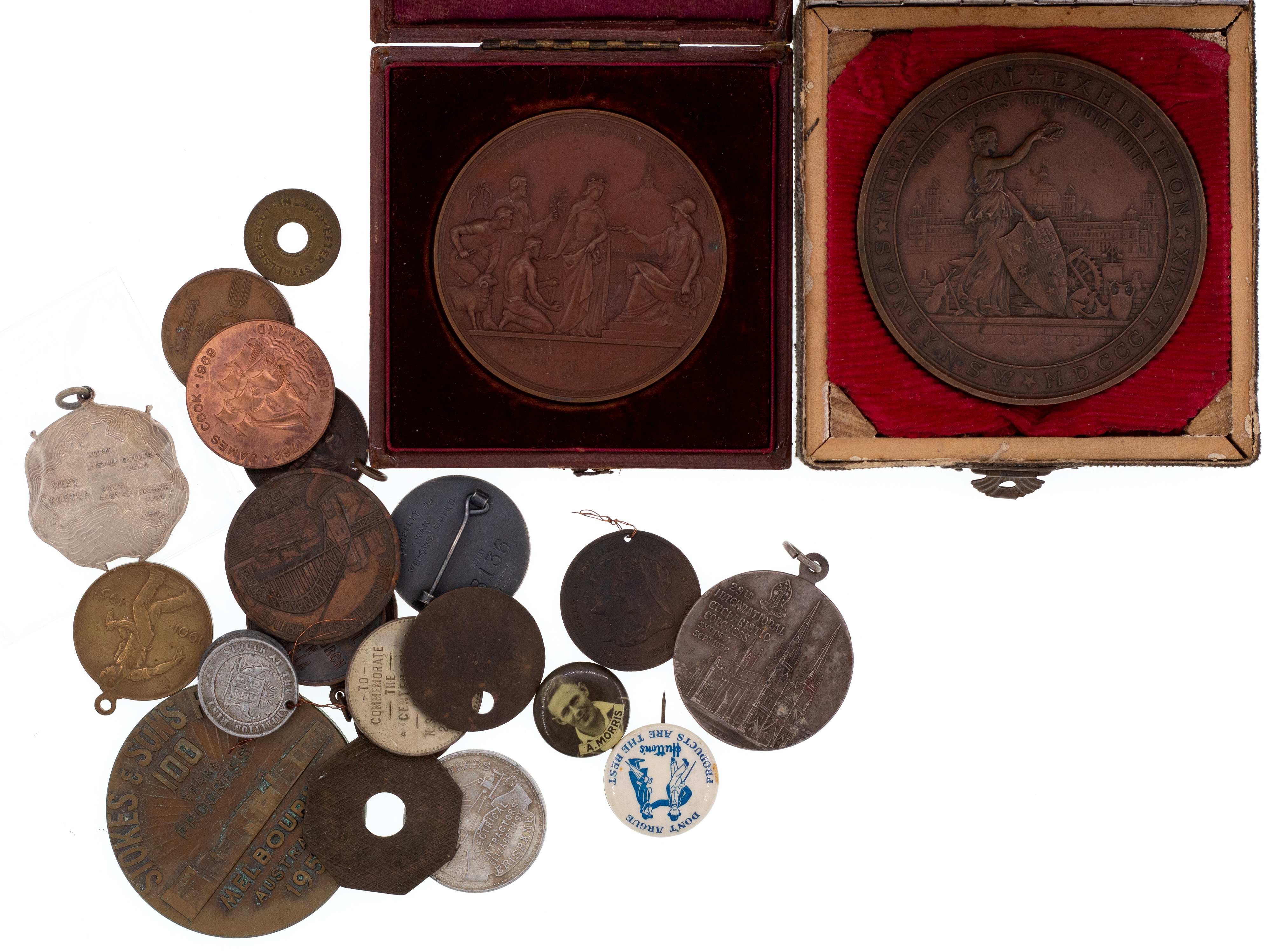Sydney International Exhibition, Exhibition Medal, 1879, EF