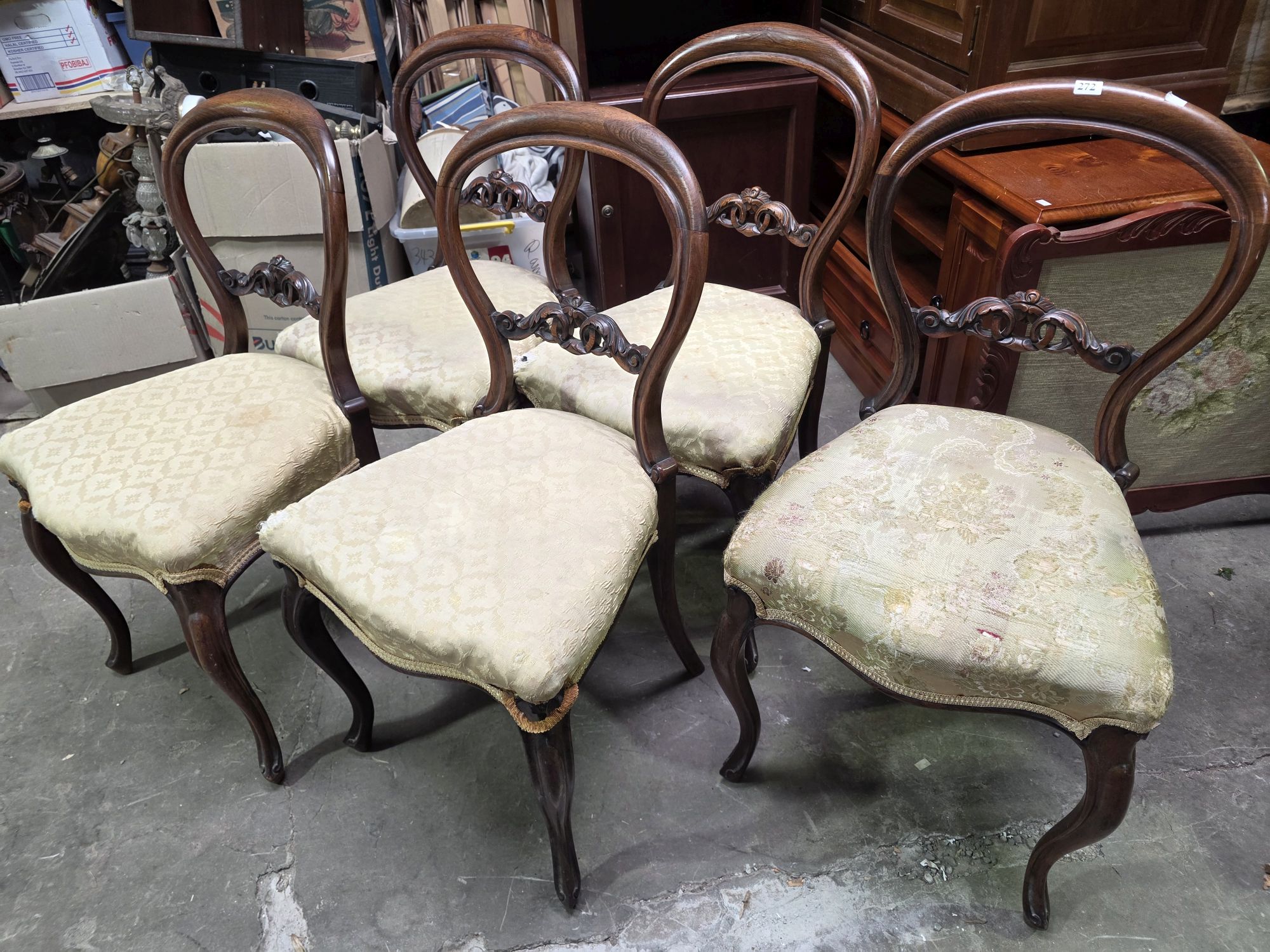 272 · BALLOON BACK DINING CHAIRS