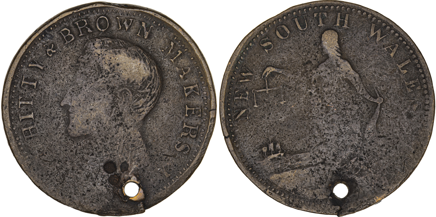 A.308 - Whitty & Brown, Sydney, Penny, Good
