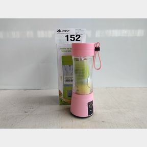 PORTABLE SMOOTHIE BLENDER JUICER FOOD PROCESSOR USB RECHARGEABLE - PINK - 2019 MODEL MORE POWER LONGER BATTERY