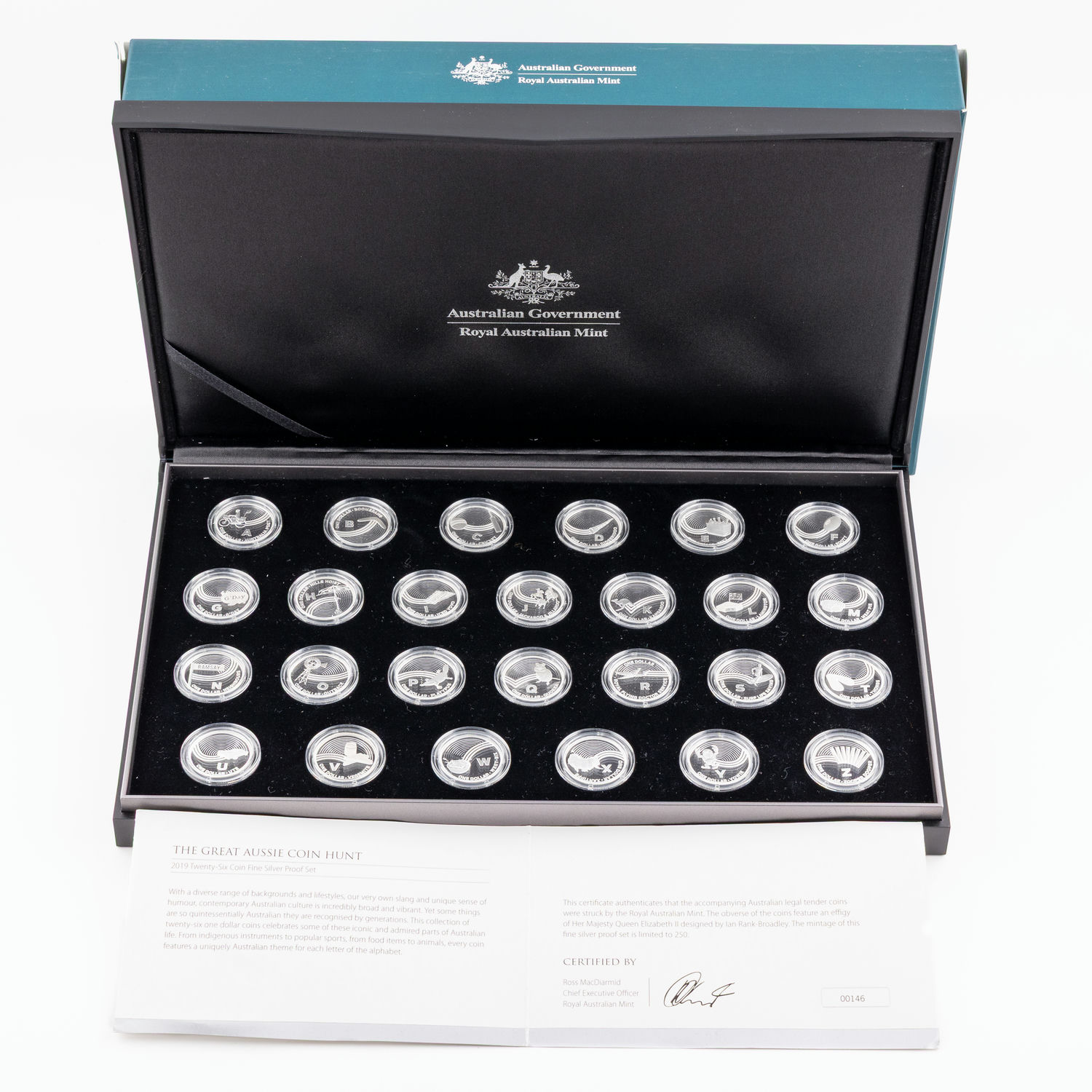 Elizabeth II, RAM Great Aussie Coin Hunt #1, One Dollar, 2019, FDC