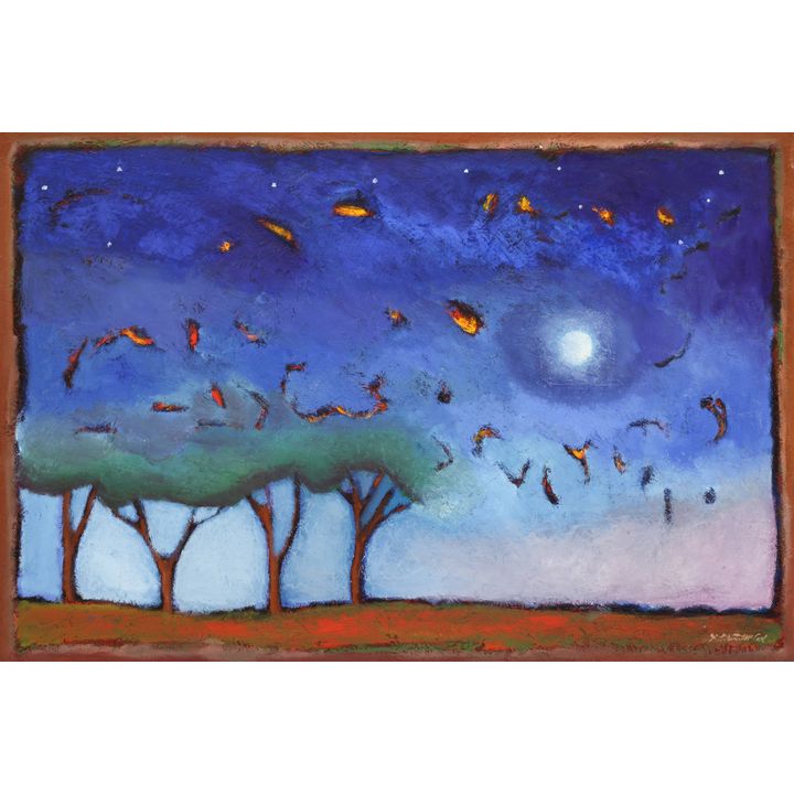 Anne Martin McCool ''Night Music'' 2001 Oil