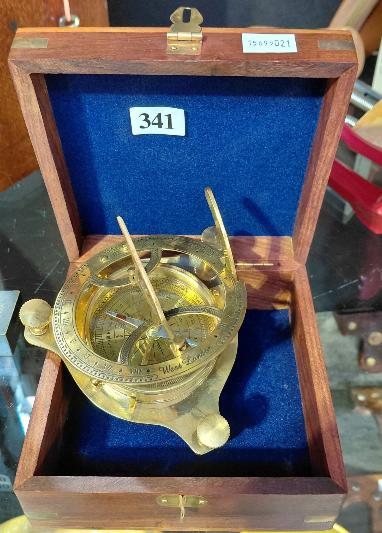 341 · BRASS COMPASS