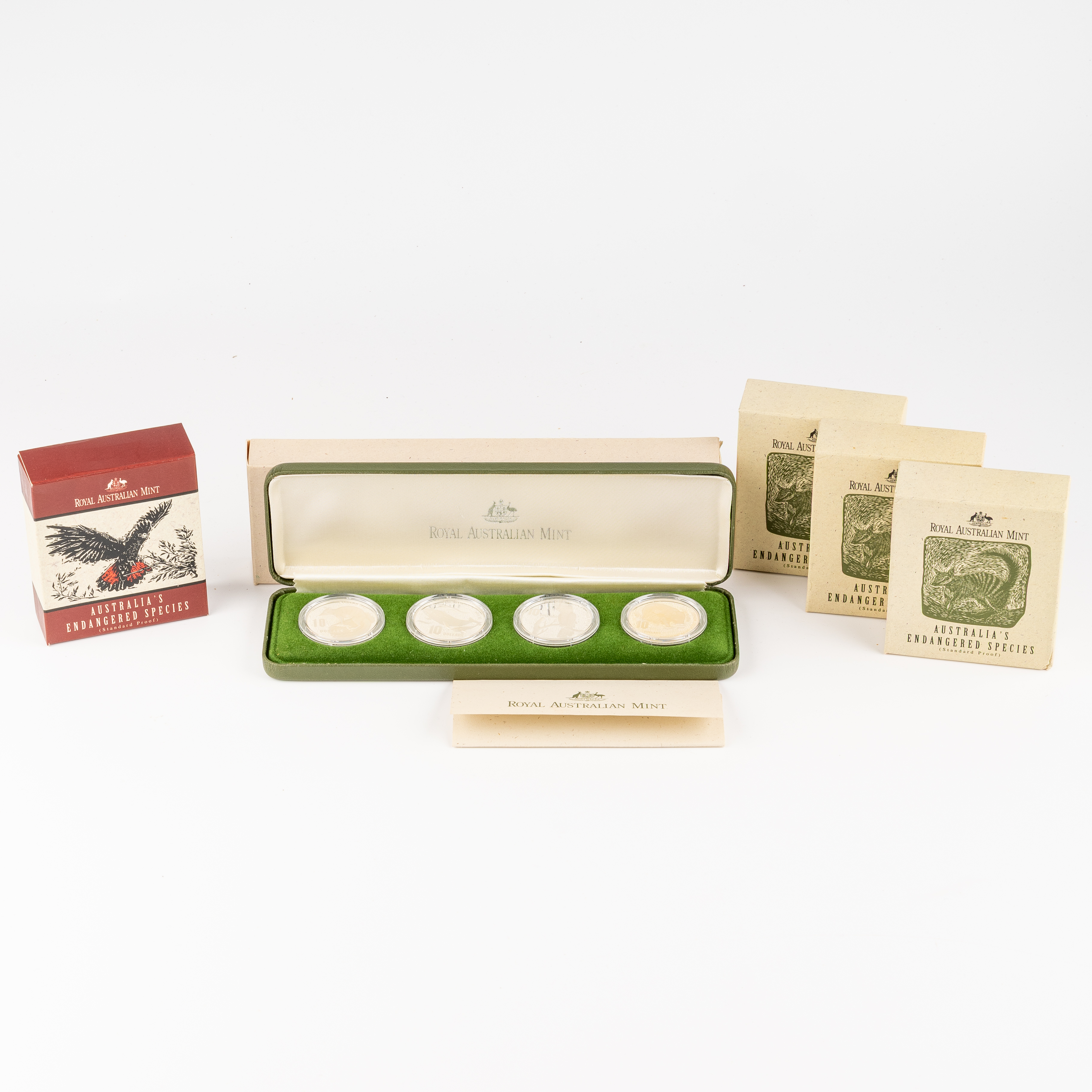 Elizabeth II, RAM - Endangered Species, Ten Dollars, 1995 - 1998, FDC