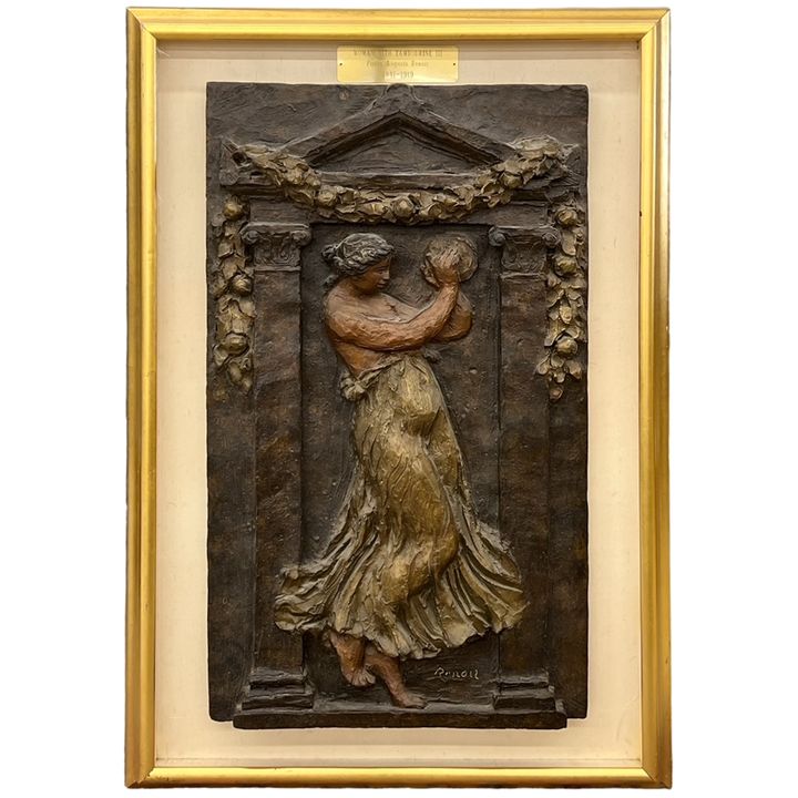Pierre Auguste Renoir ''Woman with Tambourine'' Bronze