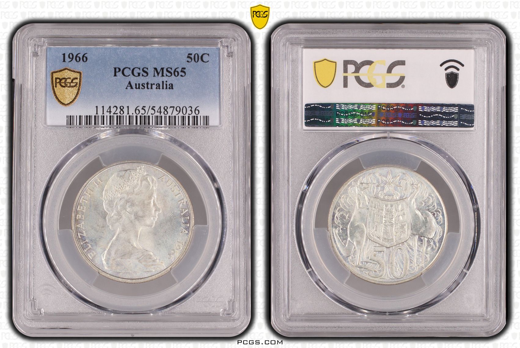 232 · Fifty Cent, 1966, PCGS MS65